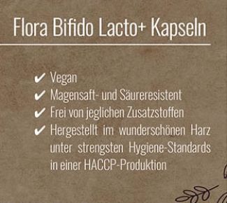 Flora Bifido Lacto+ Kapseln