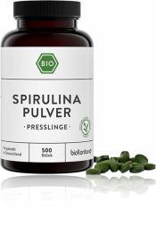 Neu: Bio Spirulina 💦 vegan - 500 Presslinge